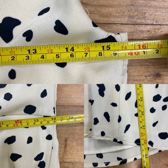 ASTR the label leopard print slip cowl neck skater A Line dress Size Small - Picture 14 of 15